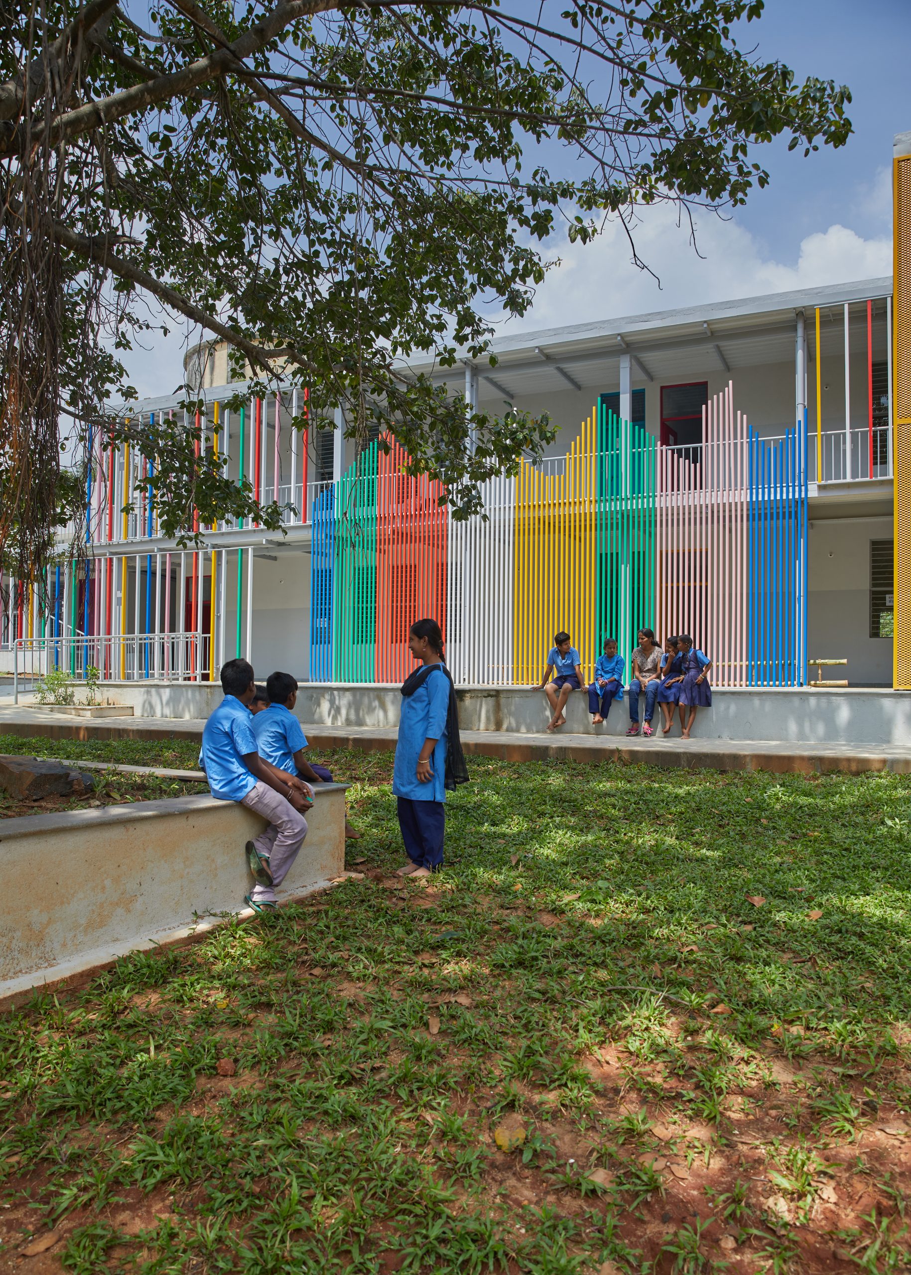 Building and Reconstructing Government Schools in Bangalore